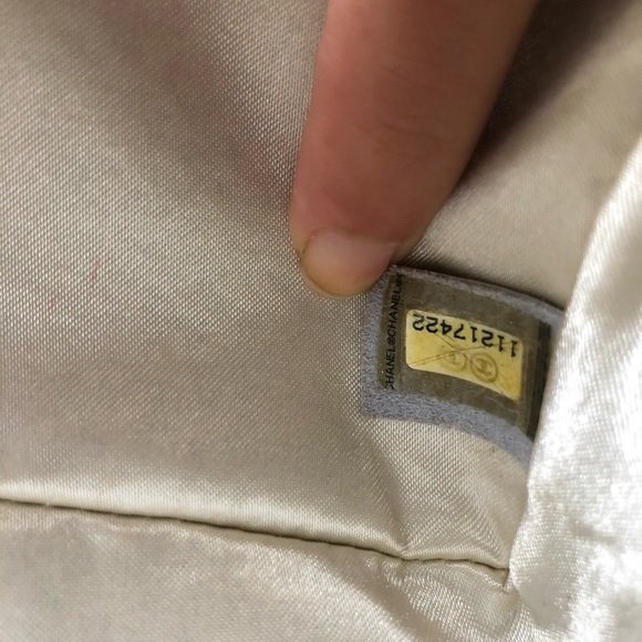 CHANEL RED 2.55 TIMELESS DOUBLE SILVER CHAIN BAG perforated leather - Picture 8 of 12